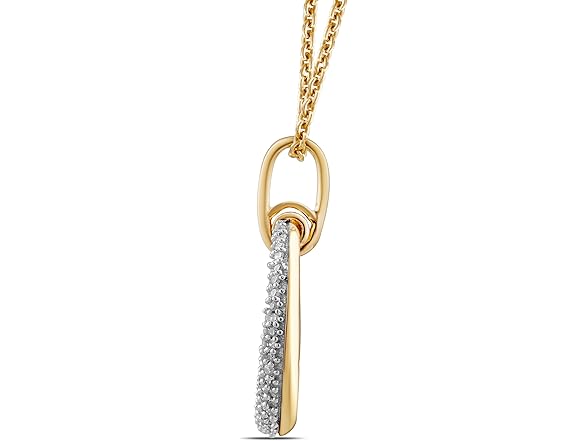 Amazon Essentials Diamond Circle Pendant
