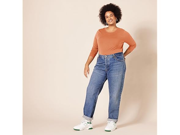 Essentials Women's Crew Tee Caramel S