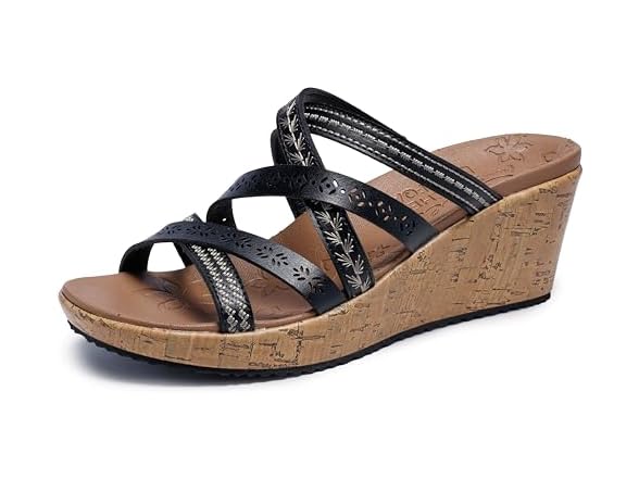 Skechers Women's Beverlee Wedge Sandal (12)