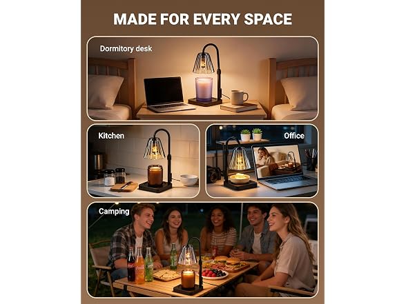 Fubink Candle Warmer Lamp with Timer