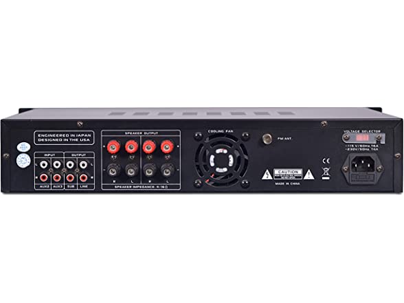 Bluetooth Amplifier Receiver 3000W Wireless Streaming Multi
