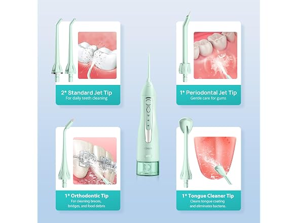 Coslus Water Flosser C20 300ml Green
