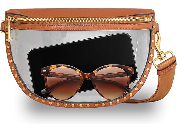 Rebecca Minkoff Darren Clear Crescent Crossbody Bag