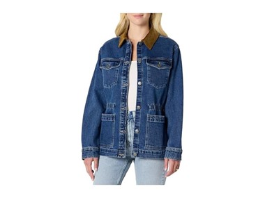 $11.99, Was $44.90, 73% Off! Amazon Essentials Womens Barn Jacket dealfomo