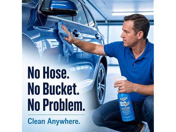Aero Cosmetics Wash Wax ALL Waterless Car Wash Kit