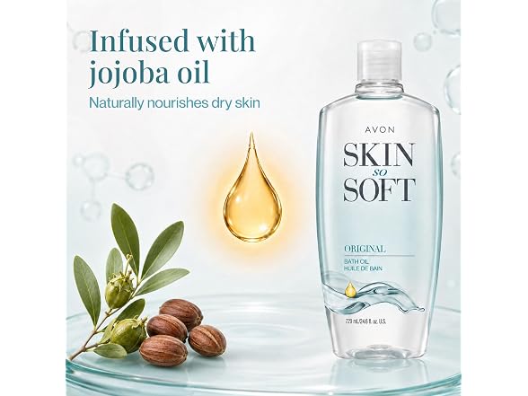 AVON Skin So Soft Original Bath Oil 24.6oz