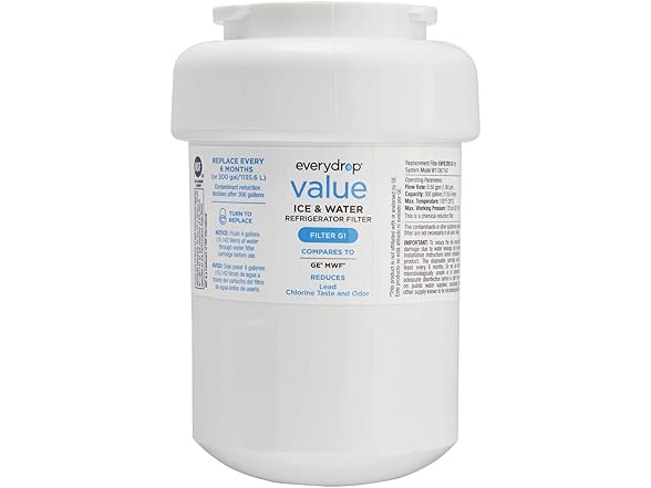 Whirlpool EVFILTERG1 2pk everydrop Value GE MWF Filter