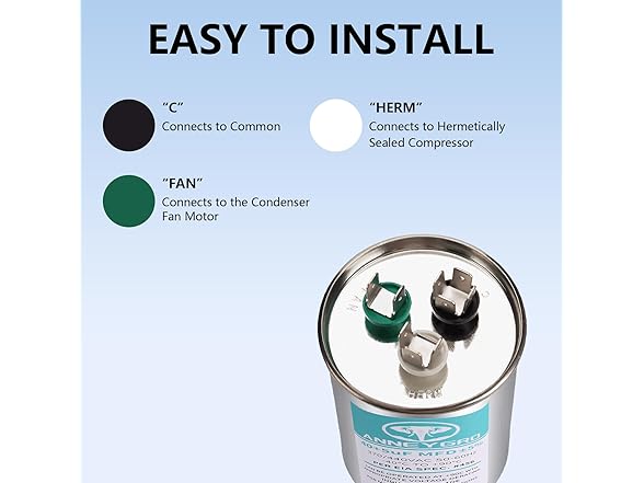 AC Capacitor for HVAC Systems