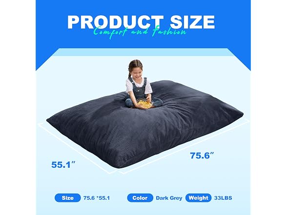 Hobestluk Adult Bean Bag Chair
