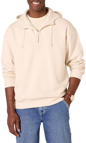 Amazon Essentials Men Quarter-zip Sweatshirt - Gallery 6
