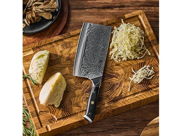 KYOKU Vegetable Cleaver Knife - 7"