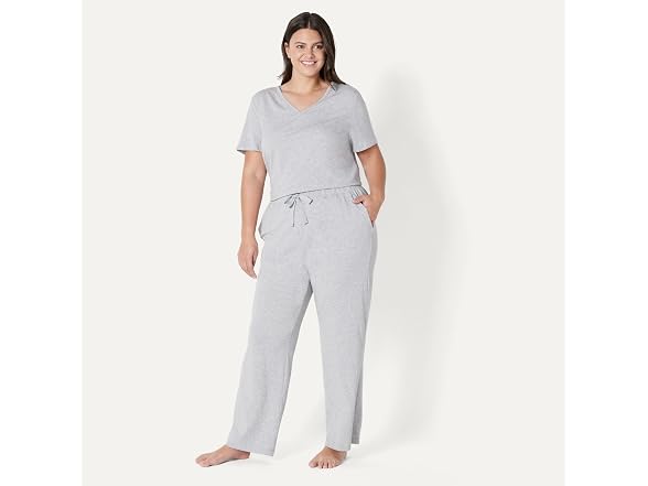 Amazon Essentials Women Short Sleeve Soft Pant Set