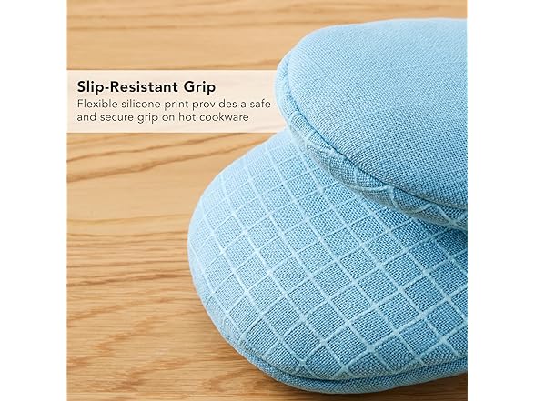 KITCHENAID Oven Mitts 2 Pack-Blue Velvet
