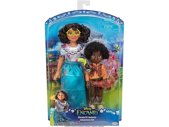 Disney Encanto Mirabel and Antonio Dolls
