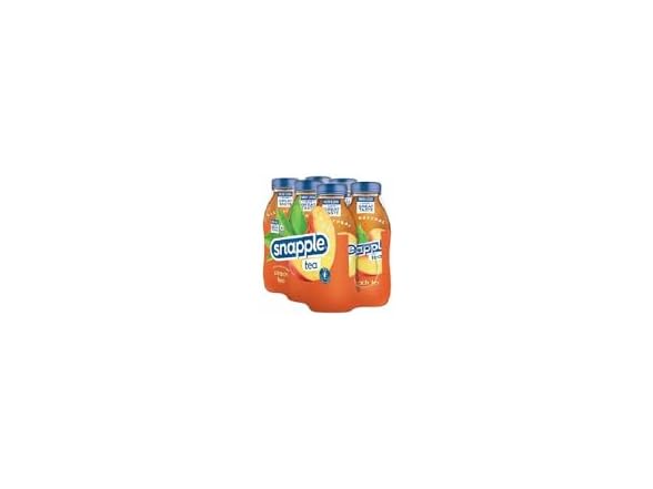 Snapple Peach Iced Tea 6 Bottles 16oz
