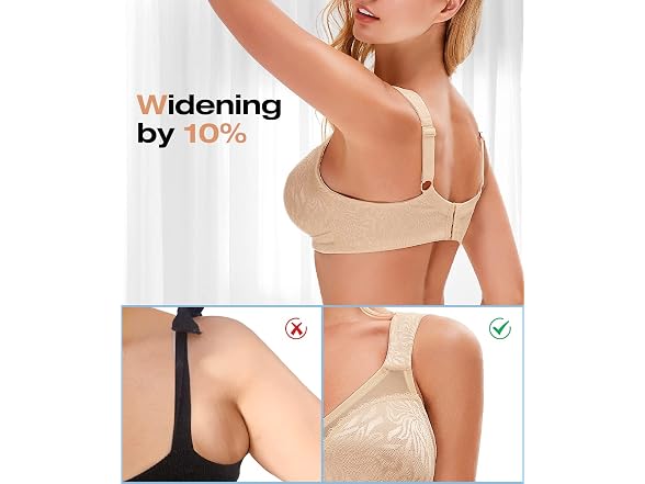 Wingslove Women (38G) Wireless Minimizer Bra Bra