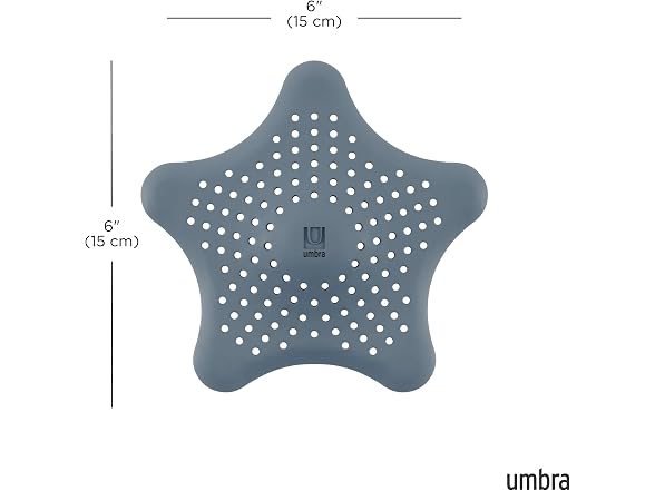 Umbra Starfish Hair Catcher, Fun Drain Cover