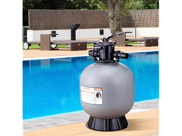 Sand Filter, 22-inch, Up to 55 GPM Flow Rate