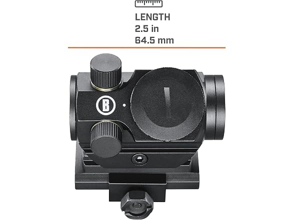 Bushnell TRS-25 Hirise 1x25mm Red Dot Riflescope with Riser, Black (Open Box)