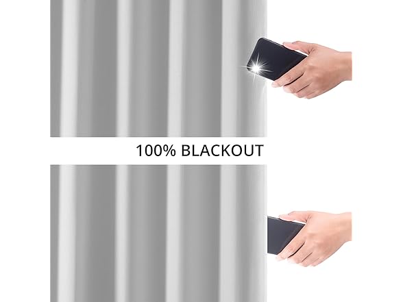 HPD Solid Thermal Insulated Blackout Curtain