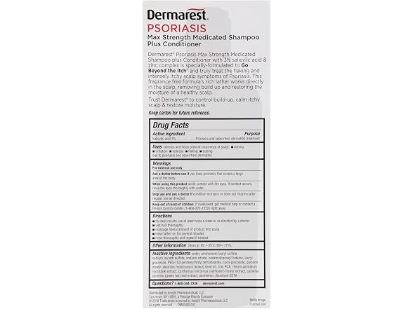 Dermarest Medicated Shampoo 8oz