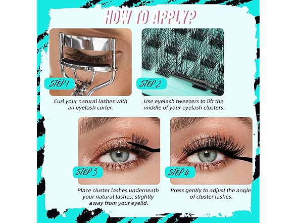 AMZGIRL LASH lash clusters kit