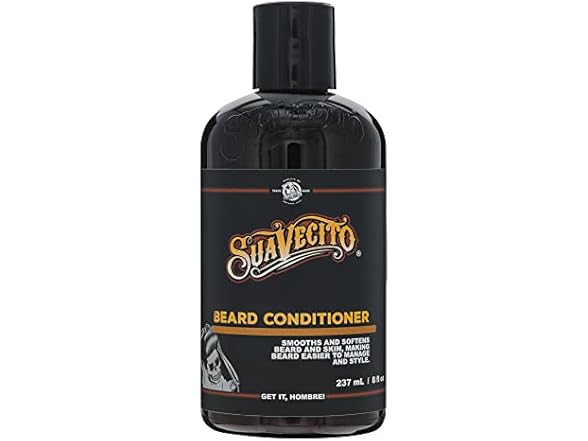 (2 Pack) Suavecito Beard Conditioner, 8 oz