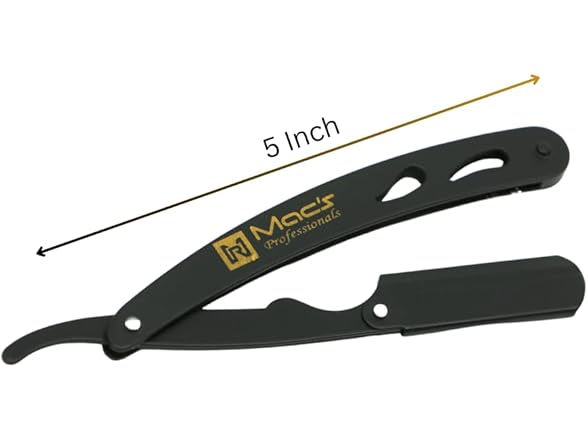 Macs Professional Matte Straight Razors