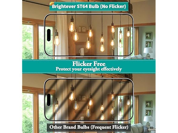 Brightever 4-Pack Vintage Bulbs