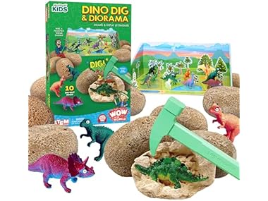 $19.44, Was $23.50, 17% Off! Thames & Kosmos Wow in The World Dino DIG & Diorama dealfomo