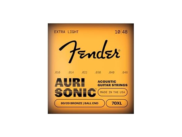Fender 80/20 Bronze Acousitc Guitar Strings