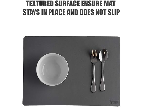 Set of 4 Kitchen Silicone Placemats