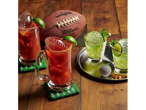 Tovolo Sports Ice Mold Bundle Set of 4 