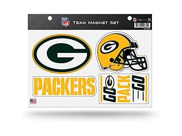 Green Bay Packers Team Magnet Sheet