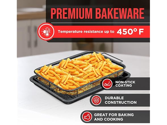 Bakken- Swiss Crisper Tray - 2-Piece Set