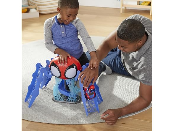 Marvel Spidey and His Amazing Friends Web-Quarters Playset
