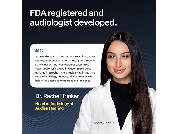 Audien Atom X Hearing Aid Device