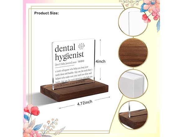 FOUGSTA Dental Hygienist Gifts
