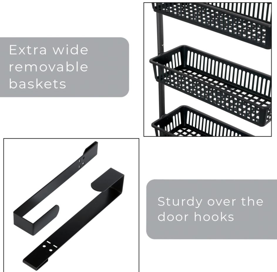 Smart Design 8-Tier Over The Door Pantry Organizer - Gallery 5