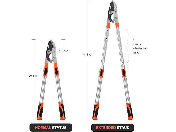 THANOS B1102 Extendable Anvil Loppers
