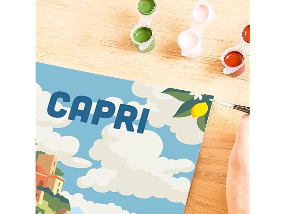 Ravensburger Creart Capri Paint by Numbers Kit for Adults