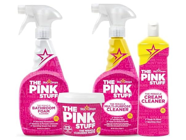 $20.99, Was $22, 4% Off! Pink Stuff Miracle Cleaning Bundle dealfomo