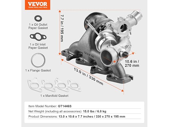 Complete Turbo Turbocharger Chevy Chevrolet