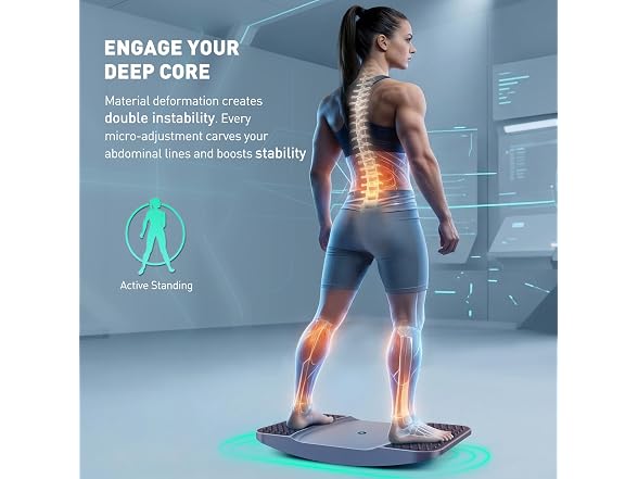 DeskLogics Standing Balance Board