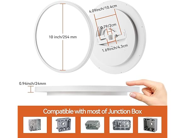 TALOYA Smart Ceiling Light Fixture