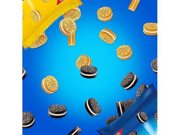 Oreo Mini Mix Sandwich Cookies Variety Pack, 20PK