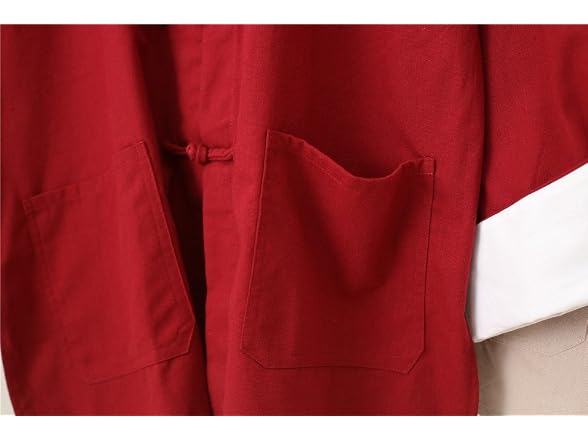 Idopy Men (L) Men`s Chinese Traditional Tai Shirt