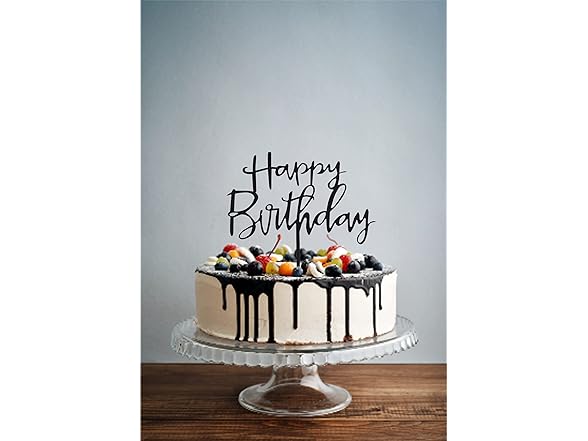 MEETINGU Happy Birthday Cake Topper. Cake Party