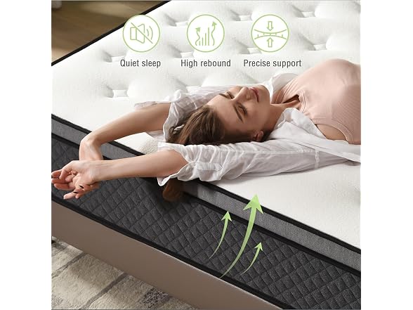10 Inch King Gel Memory Foam Mattress