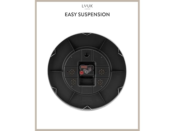LUUK LIFESTYLE Elegant Wall Clock